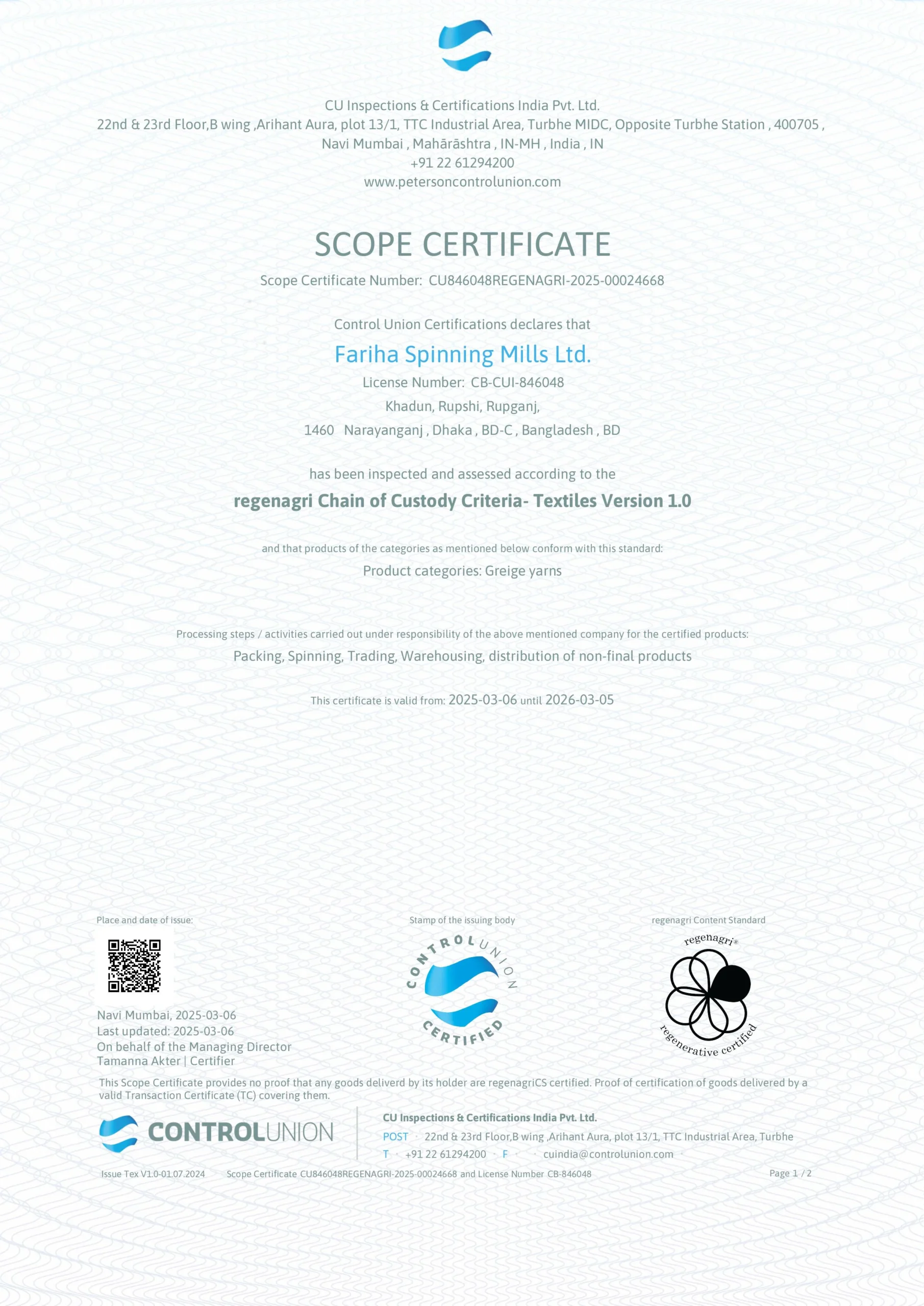 REGENAGRI_Scope_Certificate_Fariha Spinning Mills Ltd (1)-images-0