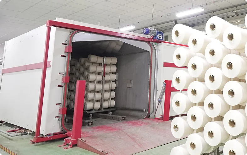 Yarn Conditioning Plant | Fariha Spinning Mills Ltd